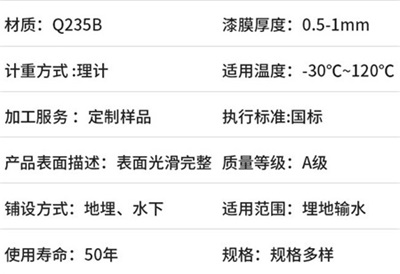 深圳电缆管热浸塑钢管产品性能特点